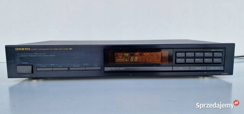Onkyo T4630 T 4630 TUNER cyfrowy radio INTEGRA Międzychód sprzedam