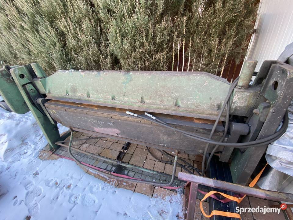 Zaginarka giętarka do blachy 3mm Produkcja sprzedam