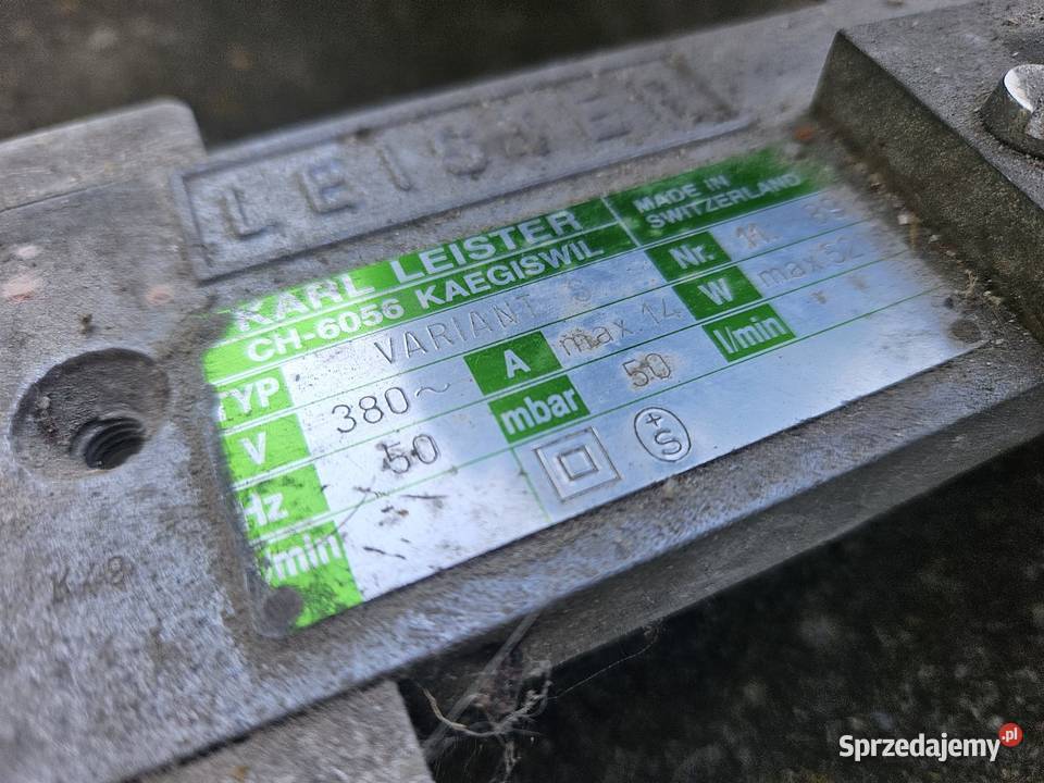 Automat Leister Variant S Varimat basen śląskie Jastrzębie-Zdrój