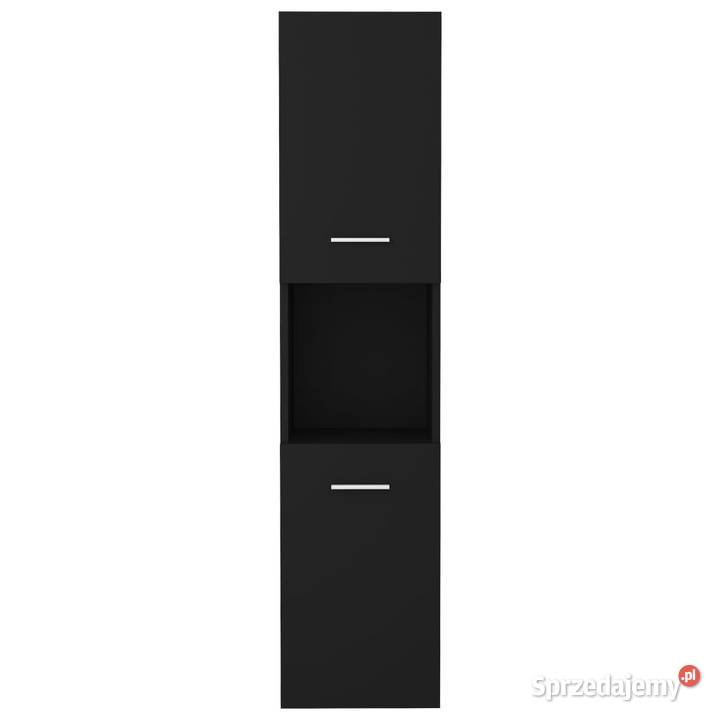 Szafka łazienkowa czarna 30x30x130 materiał Pozostałe Warszawa