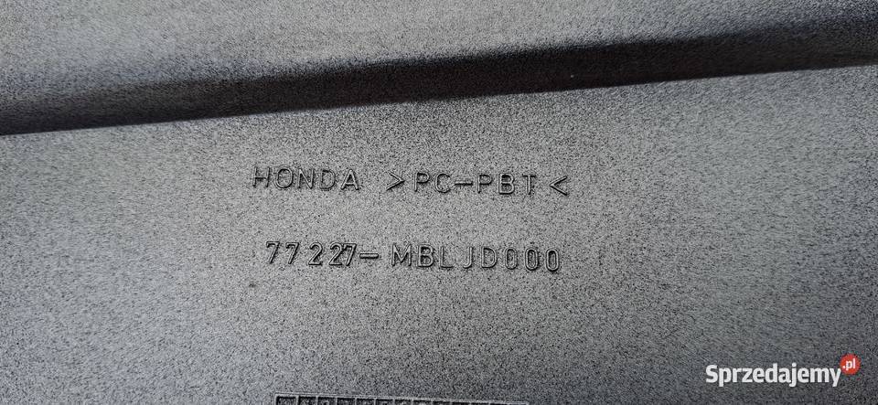 HONDA NT650 V DEAUVILLE POKRYWA OSŁONA SCHOWKA Bieleń