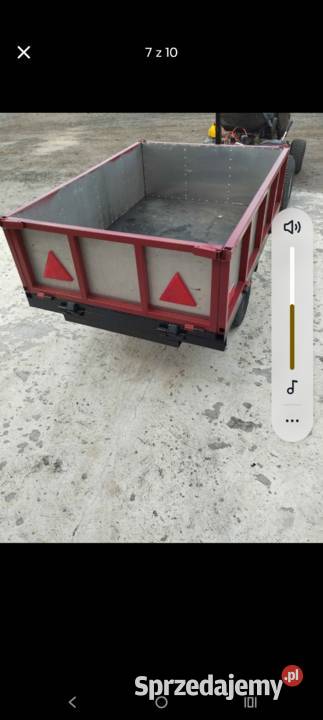 Sprzedam przyczepkę do Traktorka Kosiarki Konin