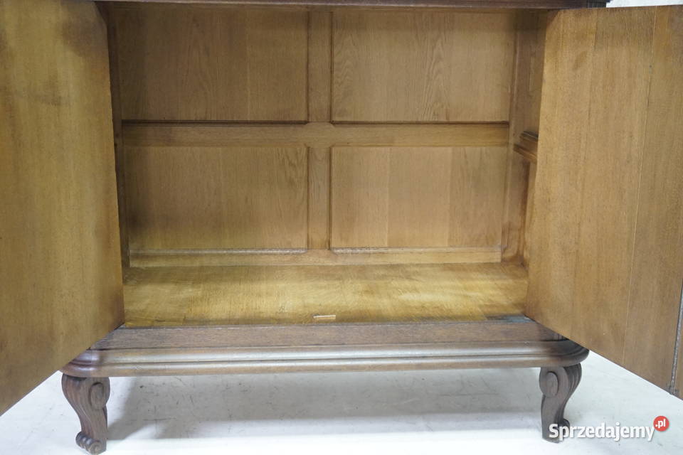 HP ZGRABNY WĄSKI SOLIDNY KREDENS MIĘDZYWOJENNY Kalisz