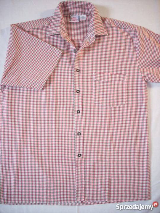Super koszula Męska Khaki Czerwień J Nowa XL Rozmiar XL Nowy Sącz sprzedam