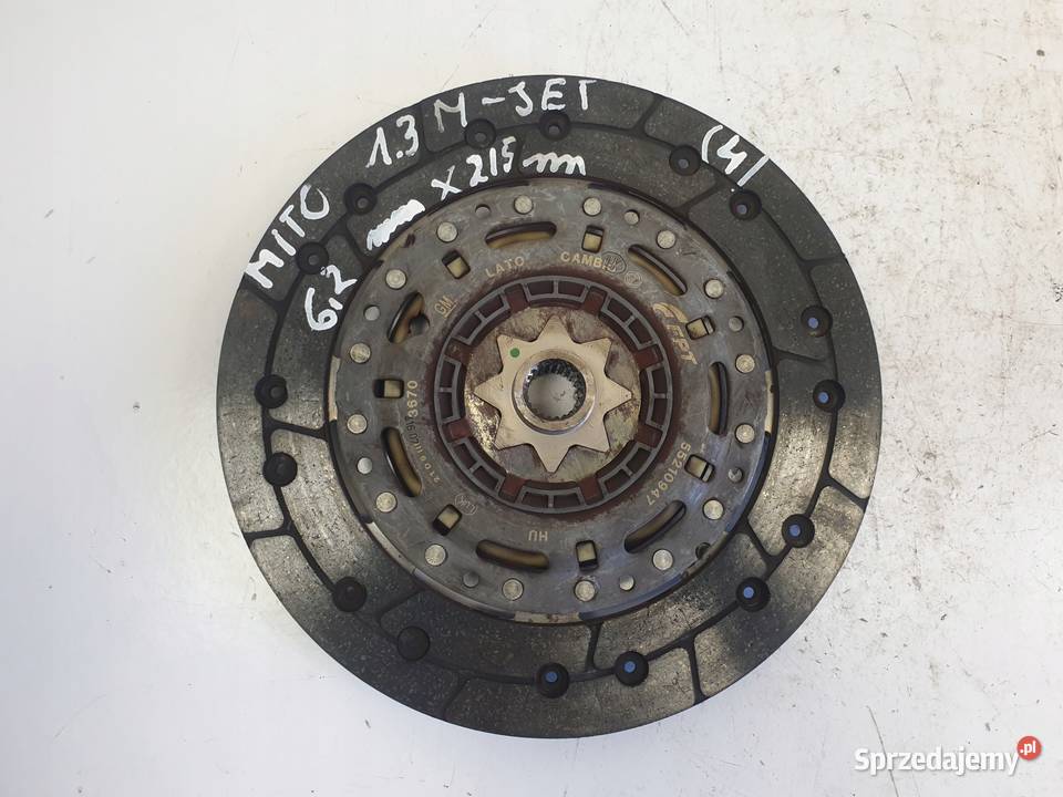 Alfa Romeo Mito 13 MJET DOCISK TARCZA sprzęgło Sprzęgła i elementy Chełm