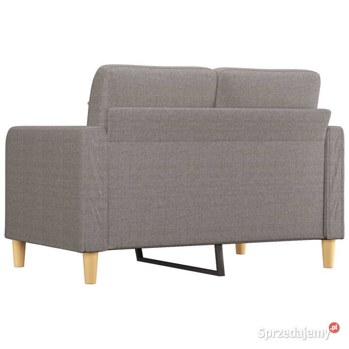Sofa 2osobowa kolor taupe 120 tapicerowana Sofy i kanapy Warszawa