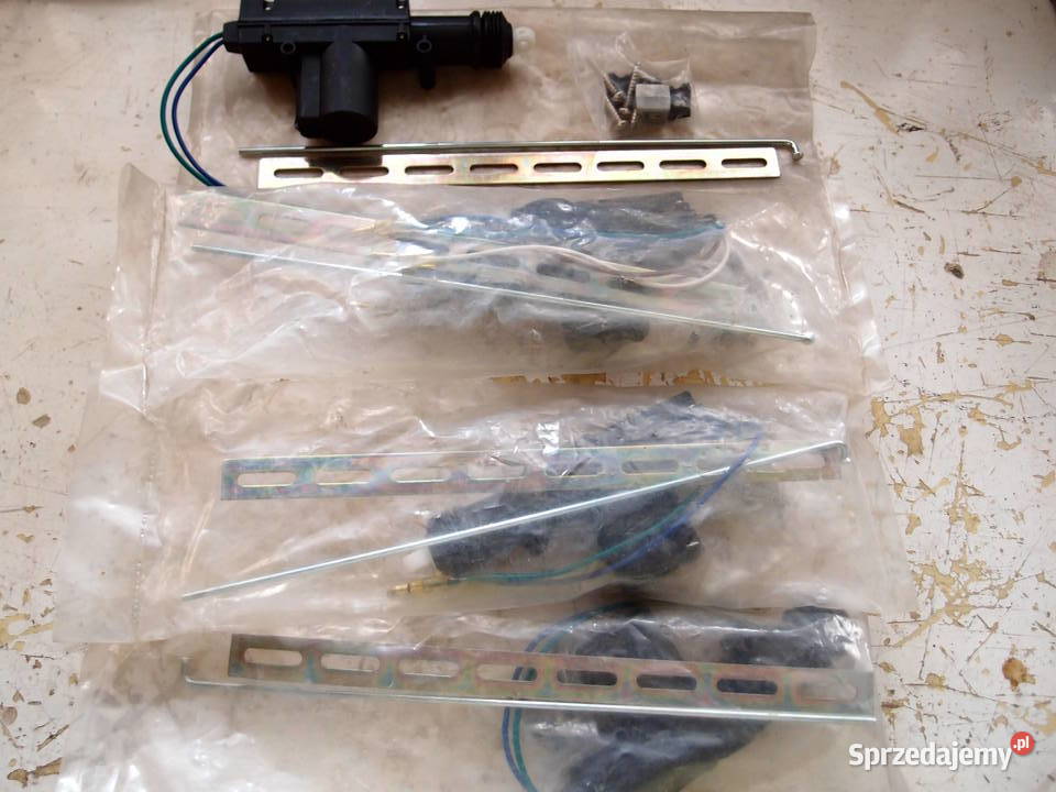 Siłowniki zamka centralnego 12V Tesor 2 i 5 sprzedam