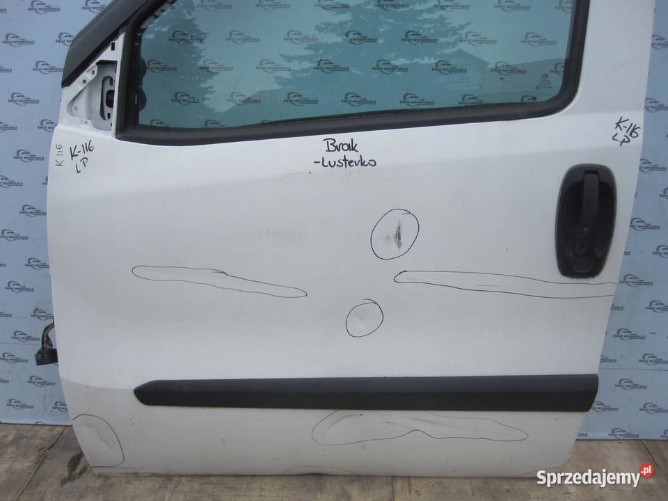 OPEL COMBO D drzwi lewe przód