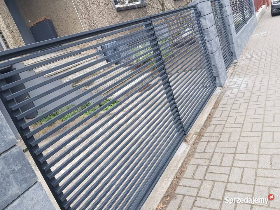 Brama skrzydłowa 500x120 ogrodzenia przęsła Konin