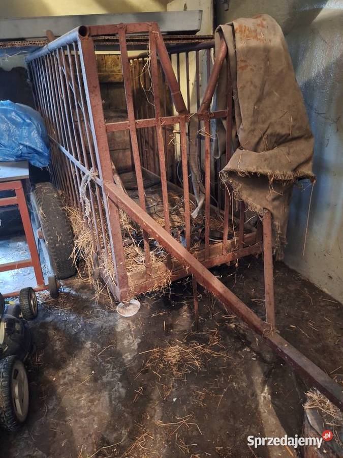 Przyczepa wózek dwukółka jednoosiowa hak Pozostałe Wolbrom