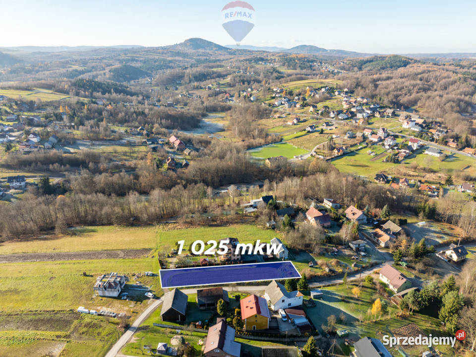 10 arów budowlane w zielonej części Izdebnika małopolskie Izdebnik sprzedam