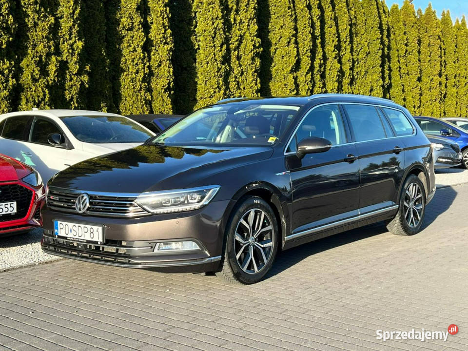 Volkswagen Passat 20tdi 190 DSG 4Motion Salon kamera cofania Baranowo