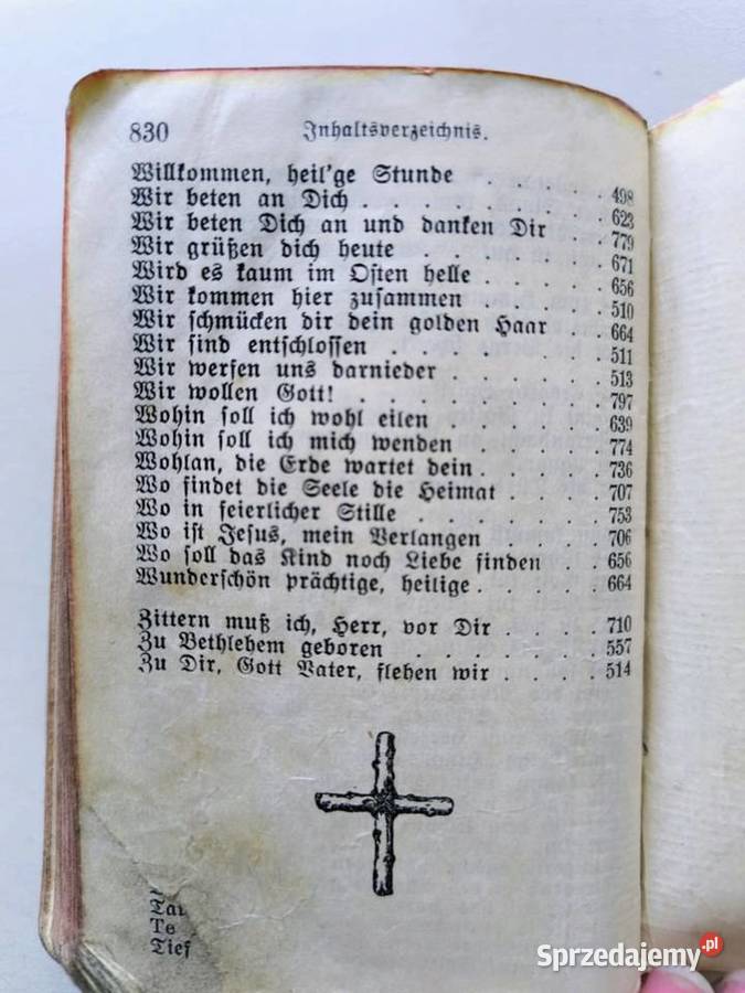 Modlitewnik 1936 r Antyki, Sztuka, Kolekcje Rybnik