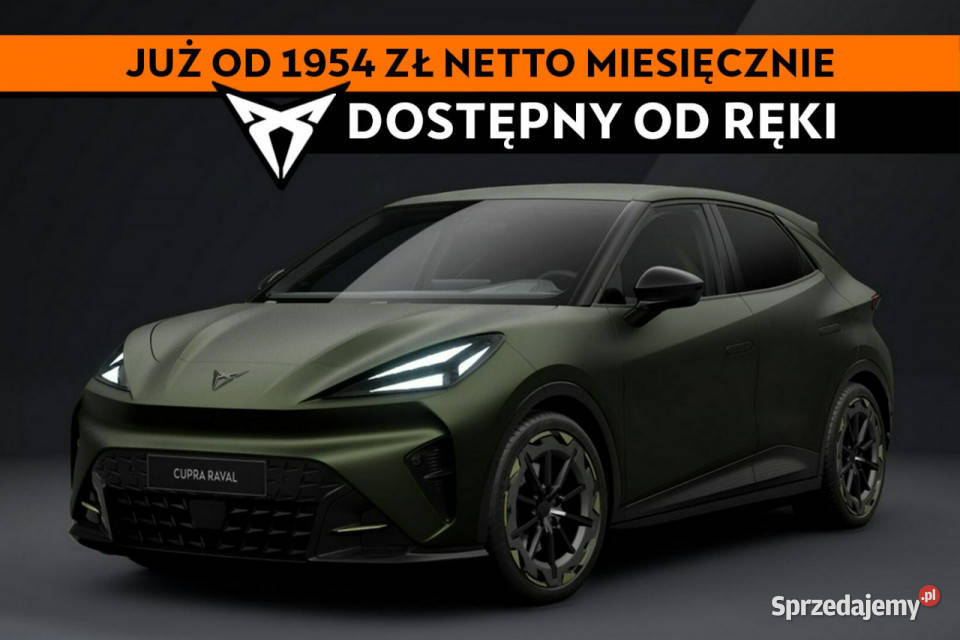 Cupra Raval VZ Extreme 166kW 226 NOWA CUPRA Łódź