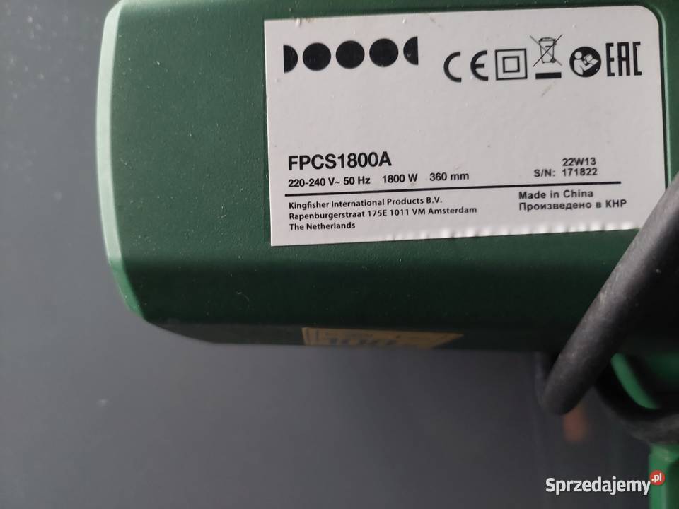 Pilarka elektryczna 1800 W 35 dolnośląskie Legnica