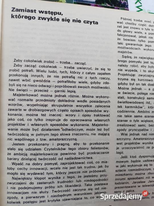 Majsterkowanie nasz dom budowlanka fachowcy Poradniki, albumy i reportaże Warszawa sprzedam