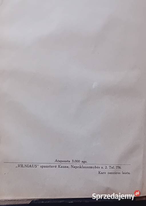 Dr C Pakuckas Kas me asame Żinijos Kaunas 1932 r