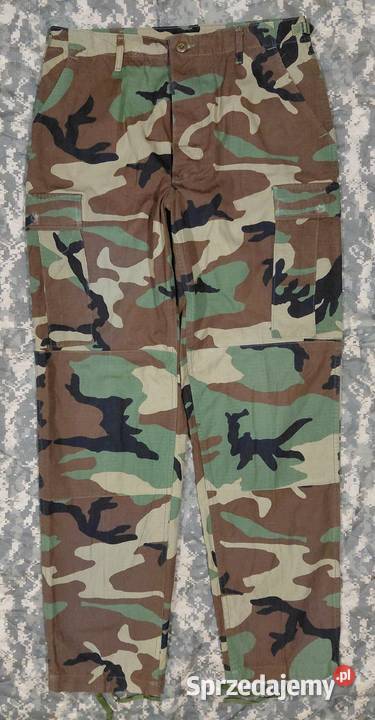 Spodnie BDU woodland Medium Long ripstop Militaria Wrocław