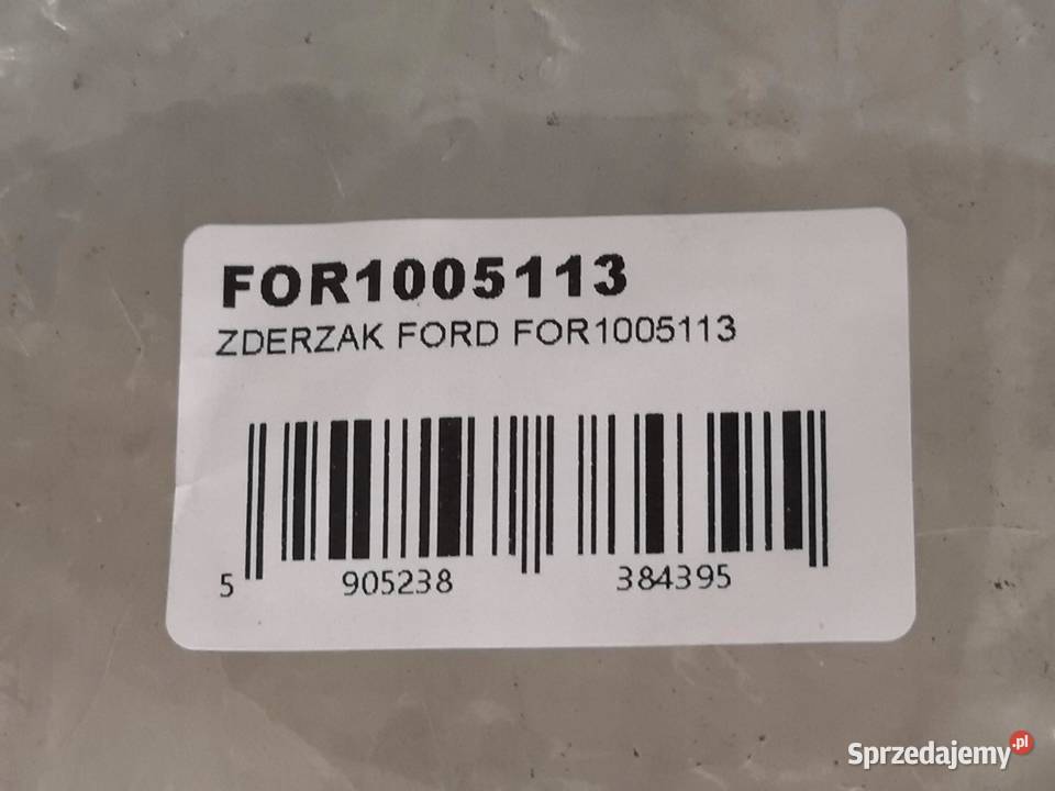 ZDERZAK PRZÓD FORD FIESTA 19952002 ISAM 1005113 Zestawy części blacharskich