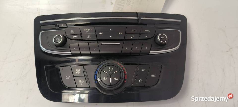 PANEL KLIMATYZACJI PEUGEOT 508