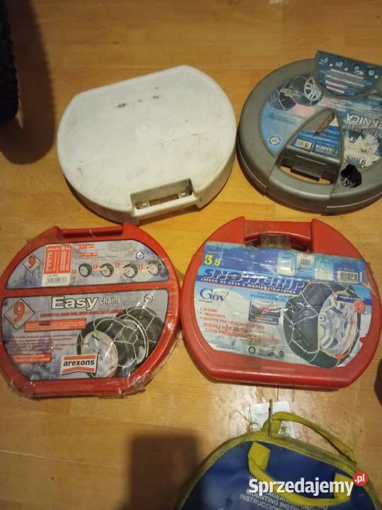 Łańcuchy śniegowe 5 kompletów 150 Gołkowice Dolne sprzedam