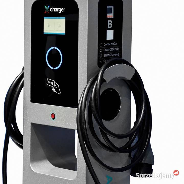 Ładowarka EV 2x22kW terminal OCPP Góra Kalwaria