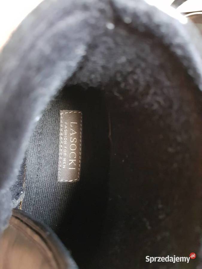 Buty wyjściowe wyższeLasocki skóra 42 Mielec