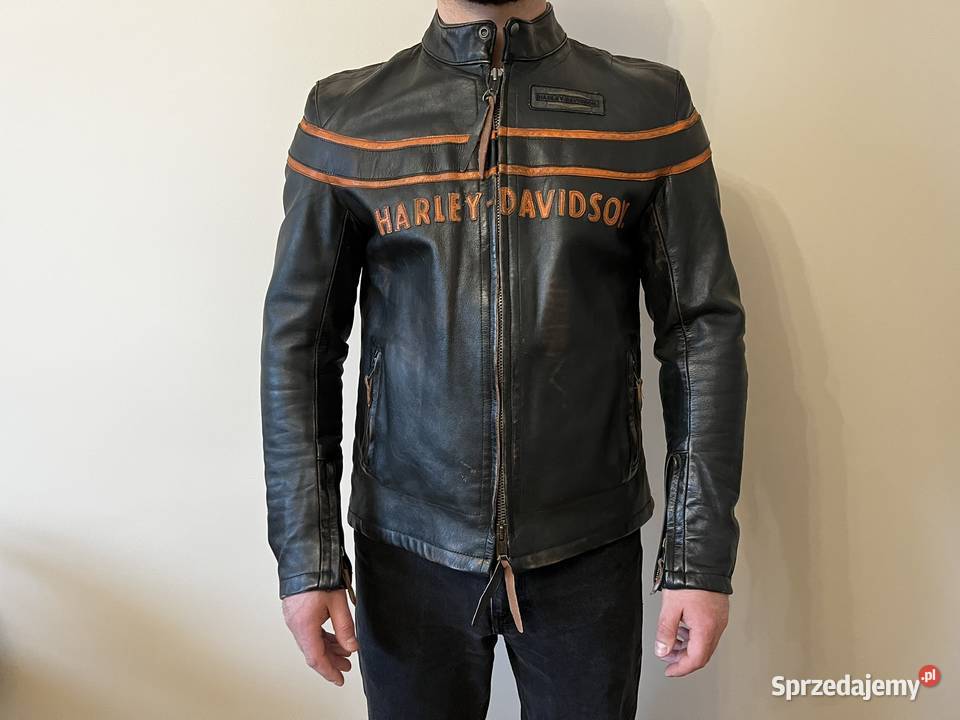 Kurtka skórzana HarleyDavidson Double Ton Slim Rozmiar M podkarpackie Gniewczyna Tryniecka