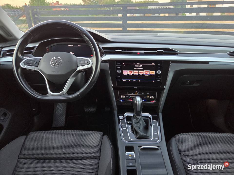 VW ARTEON LIFT SalonPL 1WŁ 2021r 20TDI 150 kurtyny powietrzne Sieradz