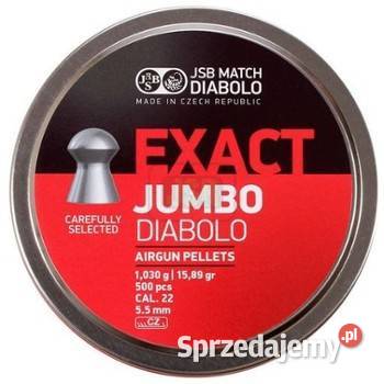 Diabolo JSB EXACT JUMBO kal552500 Warszawa sprzedam