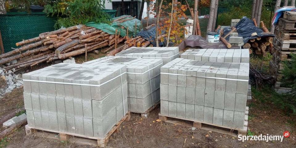 Pustaki fundamentowe bloczki betonowe łódzkie Aleksandrów Łódzki
