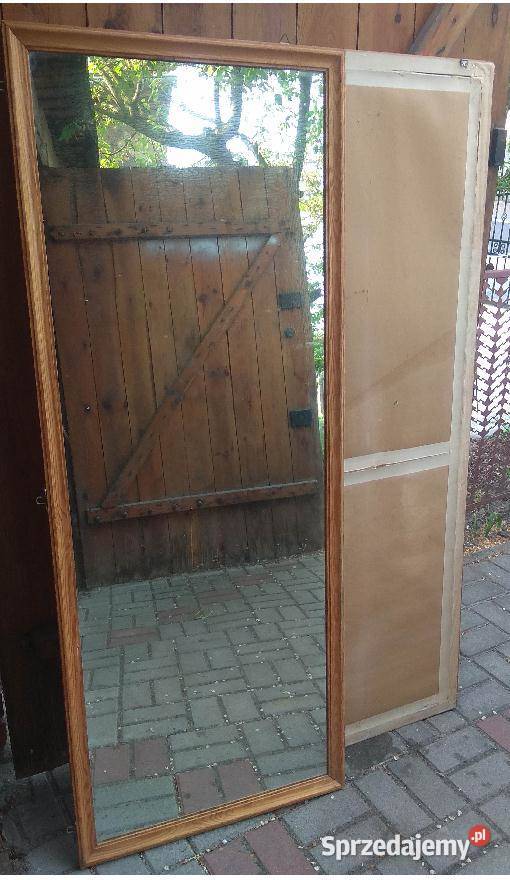 Lustro duże prostokątne Góra