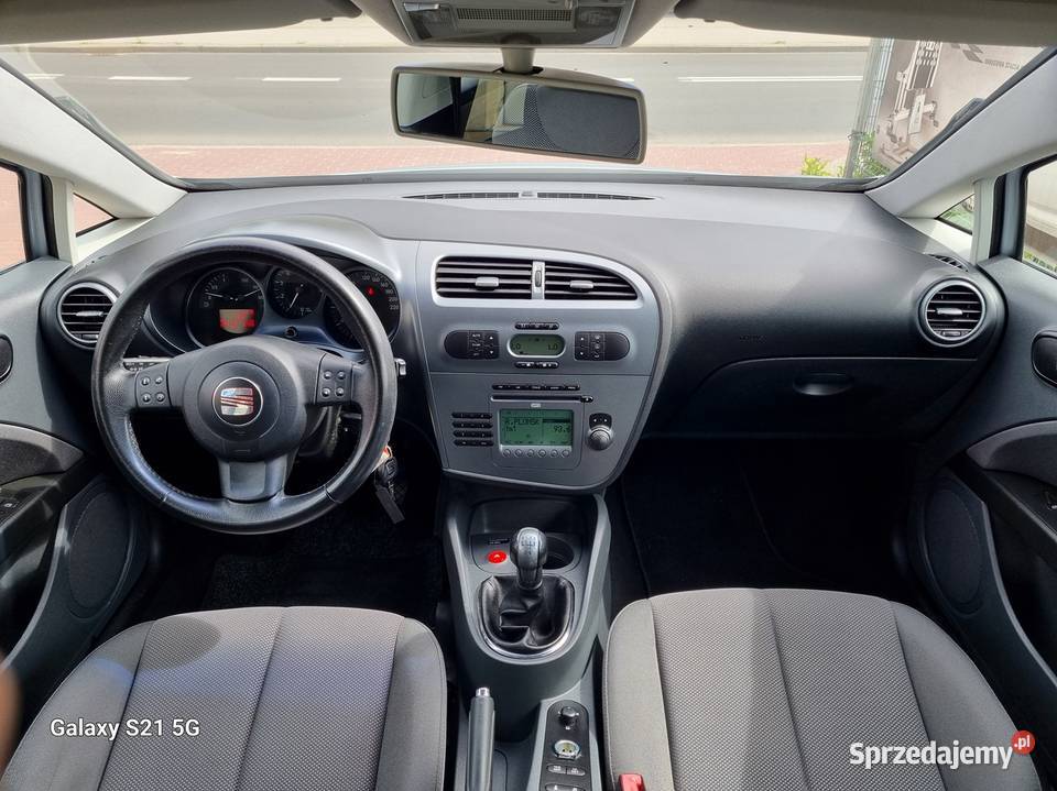 SEAT Leon II 16 MPI 102 alufelgi climatronic Zarejestrowany w Polsce Płońsk sprzedam