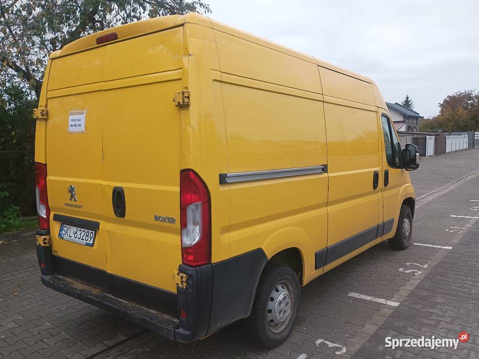 Peugeot Boxer żółty śląskie