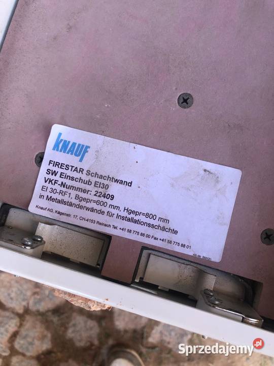 Sprzedam klapę rewizyjną Knauf 600 800 mm dolnośląskie sprzedam