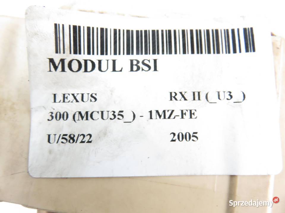 BSI LEXUS RX II osobowe