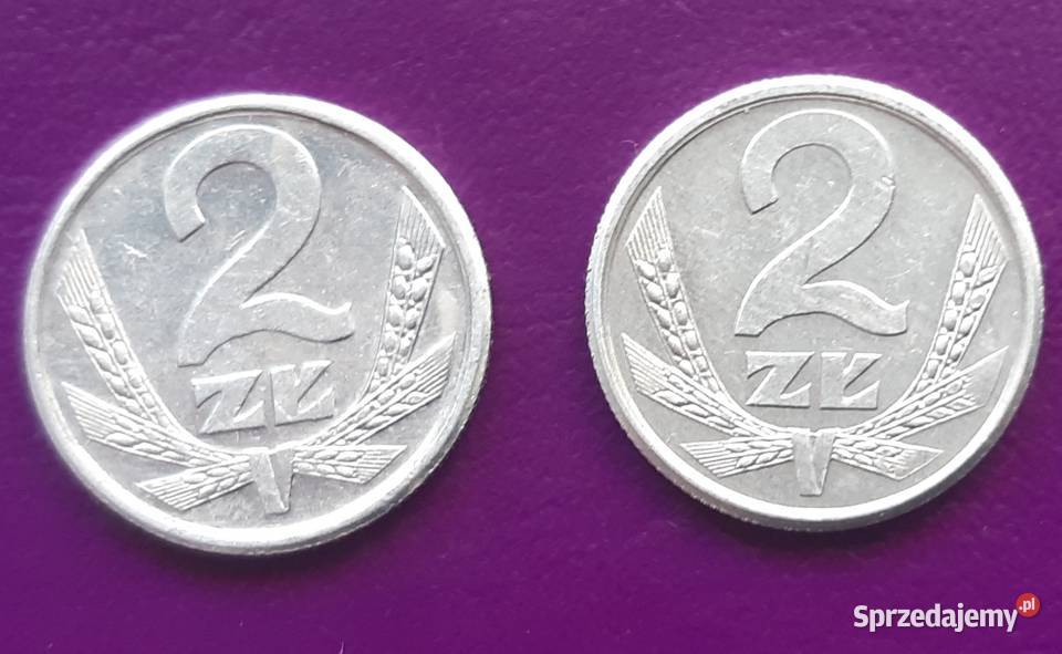 2 Monety PRL 2 ZŁOTE 19891990 Piękne Oryginały Numizmatyka