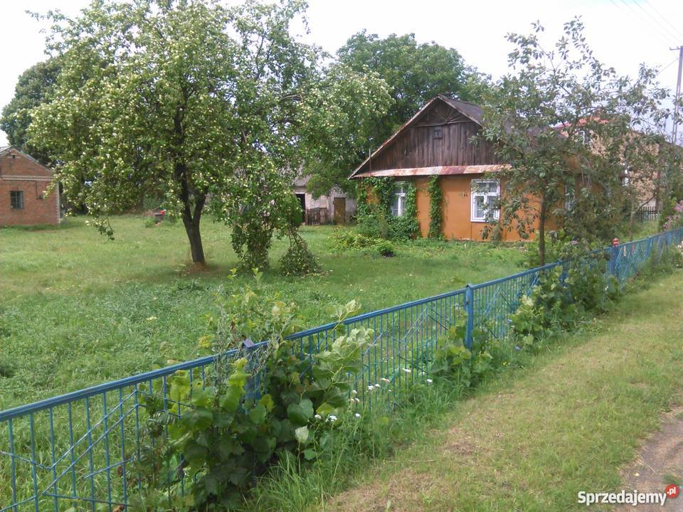 Sprzedam działke z zabudowaniem lubelskie Zakalew