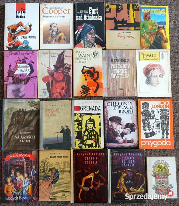 Literatura Przygodowa Zestaw 50 May Twain Kętrzyn
