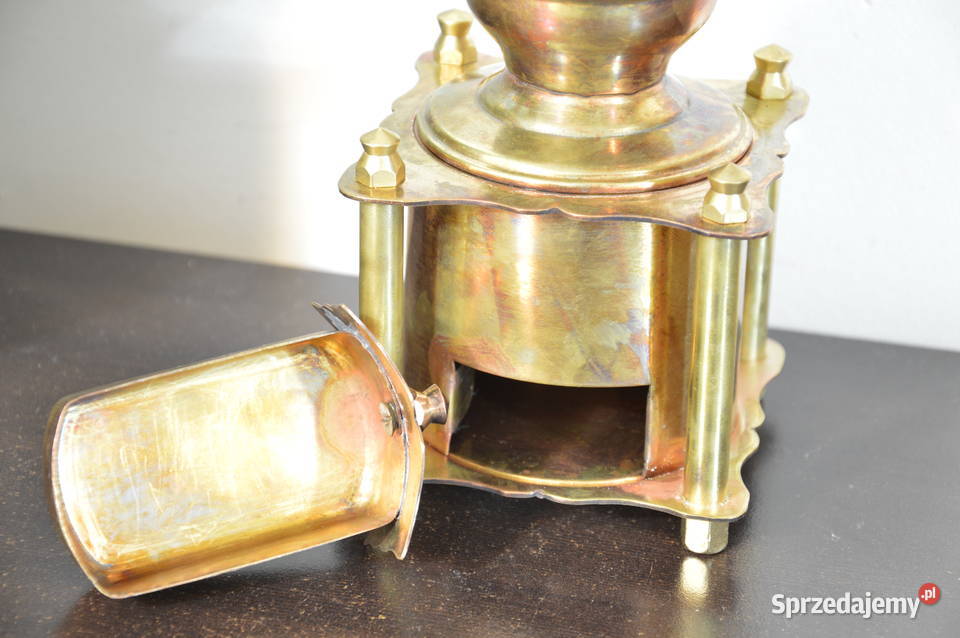 mosiężny ręczny MŁYNEK do kawy b stary Jastrzębie-Zdrój