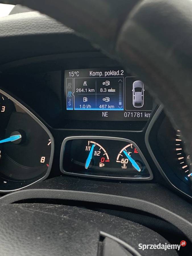 Ford Kuga wersja Ecoboost 75 przebiegu manualna Zieleniewo sprzedam