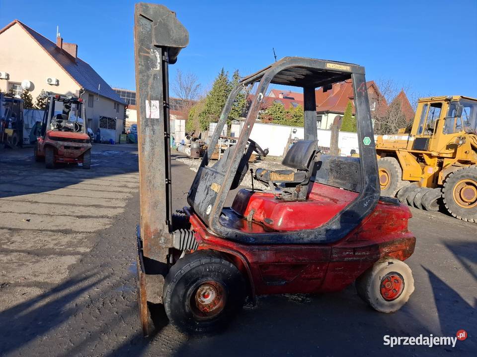 Wózek widłowy Linde H30D03 tripleks z wolnym Targoszyn