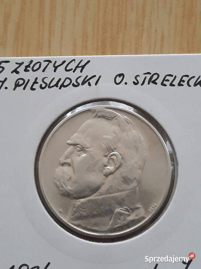 5 J Piłsudski 1934 r 7 Orzeł Legionów Piękne Konin