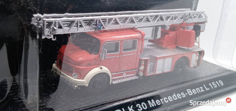 Metz DLK 30 Mercedes Benz L1519 172 DeAgostini 2 opolskie Radłów