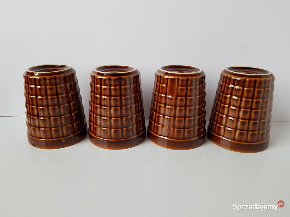 Kubek Kratka bez ucha Pruszków porcelit PRL sprzedam