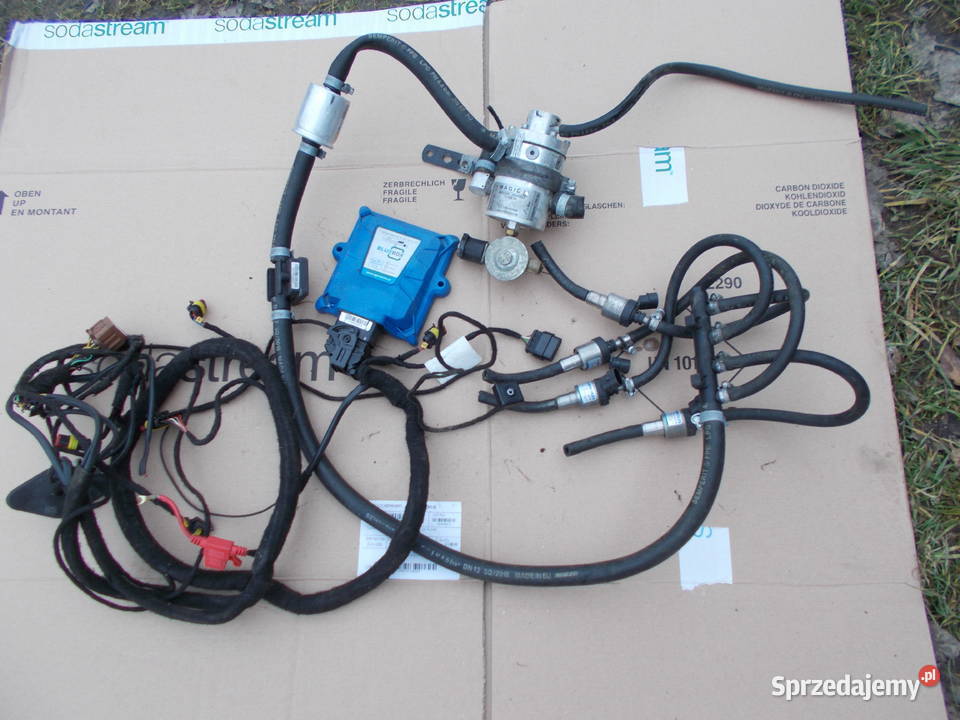 instalacja gazowa sekwencja LPG ZENIT BLUE BOX Zamość