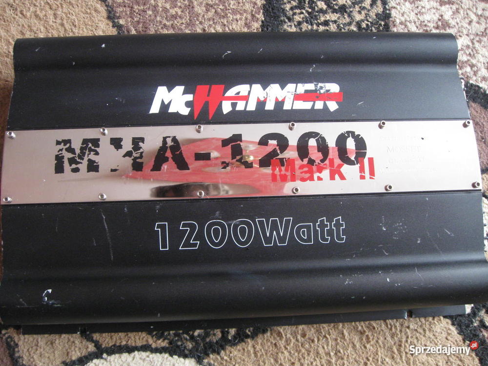 Wzmacniacz samochodowy McHammer HAM1200W Mark II Radom sprzedam