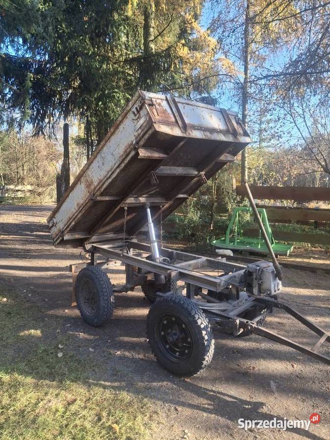 Przyczepka Multicar wywrotka 3stronny kiper Krosno Odrzańskie