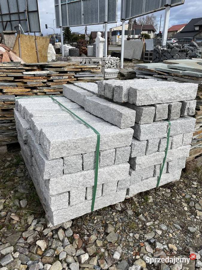 OPORNIK GRANITOWY 10x10x50 Krawężnik Obrzeże