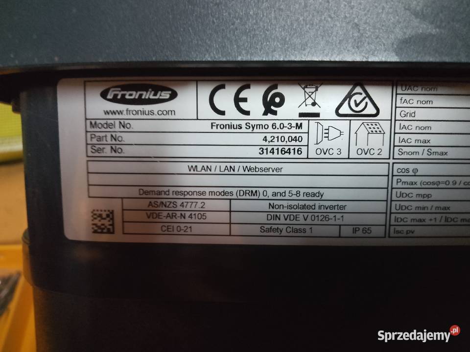 Fronius Symo 603M wielkopolskie Kaczki Średnie